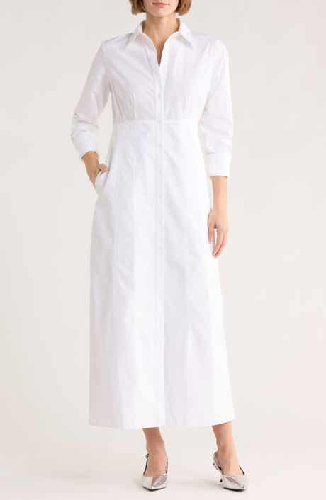TWP Fiona Long Sleeve Shirtdress