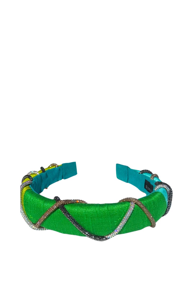 Simitri Key Lime Headband, Alternate, color, Key Lime
