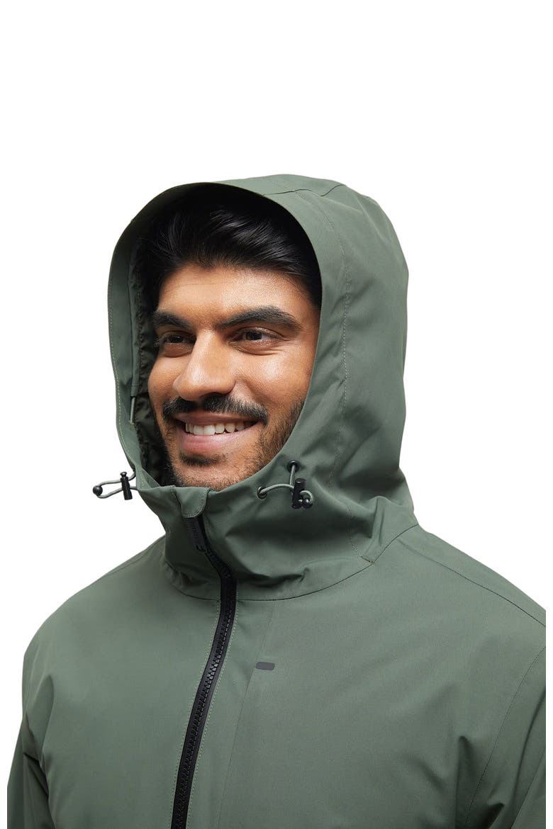 Nimbus Rain Jacket, Alternate, color, Deep Olive