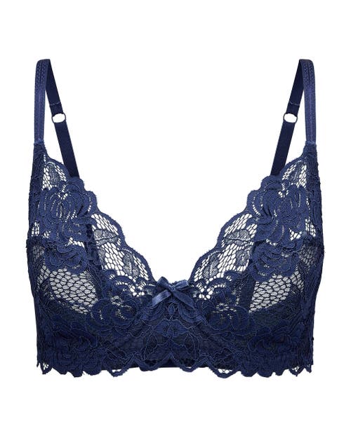 Adore Me London Unlined Full Coverage Bra In Blue