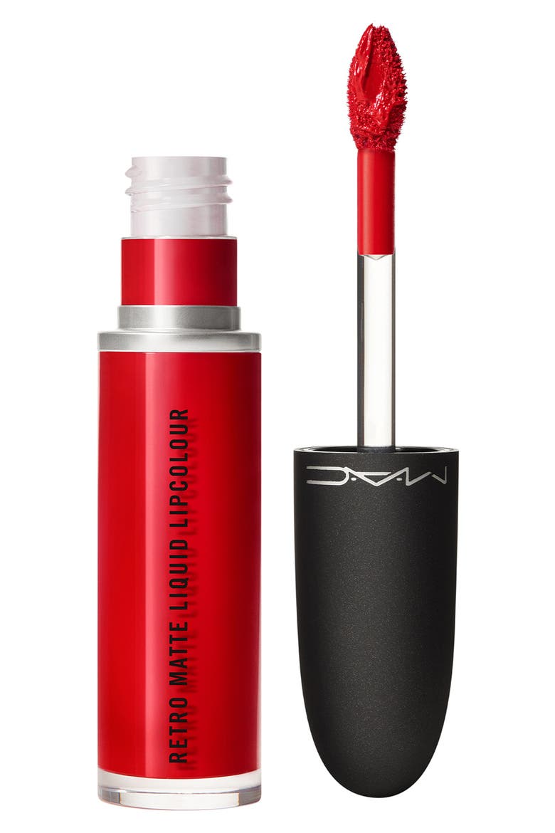 Retro Matte Liquid Lipcolour Lipstick, Main, color, RUBY PHEW