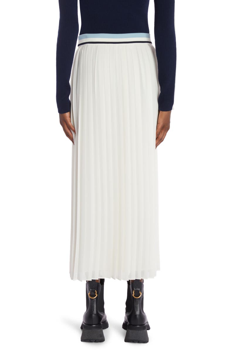Moncler Pleated Skirt, Alternate, color,