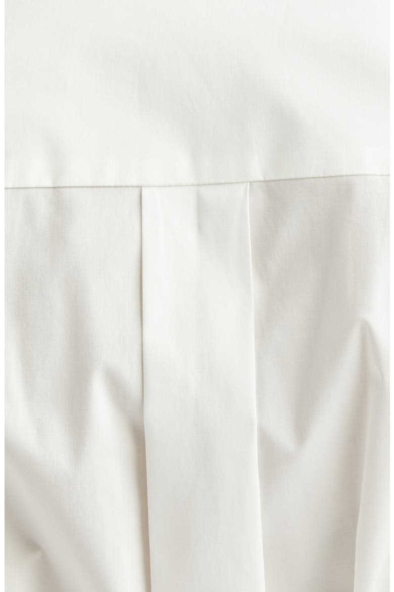 Allium Cotton Poplin Blouse, Alternate, color, BLUE/ WHITE