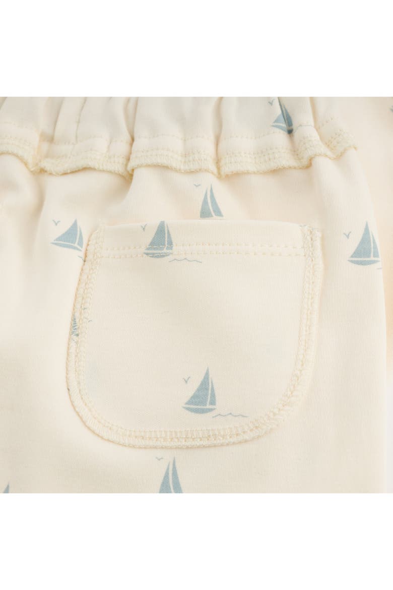 Mini Sailboats Brooklyn Boxy Jogger Set, Alternate, color, Milk