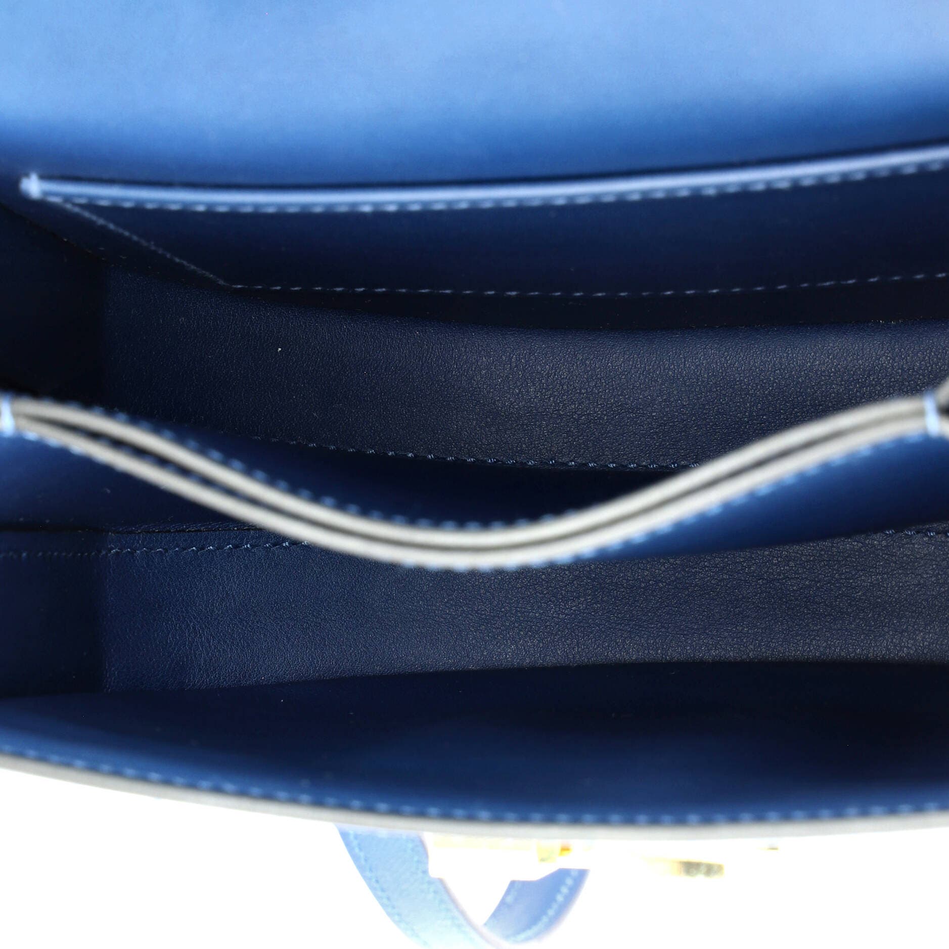 Pre-Owned Hermes Mosaique au 24 Bag Madame 17, Alternate, color, Deep Blue