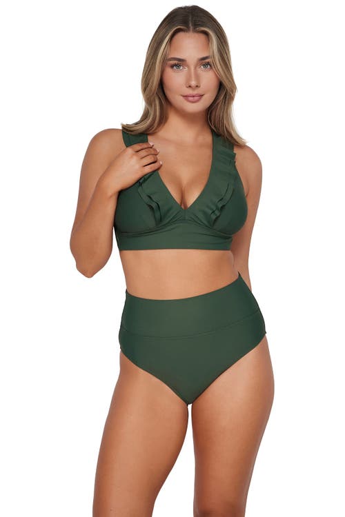 SUNSETS SUNSETS HANNAH HIGH WAIST BIKINI SWIM BOTTOMS