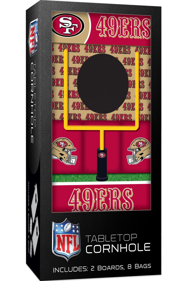 San Francisco 49ers Tabletop Cornhole, Main, color, Multicolor