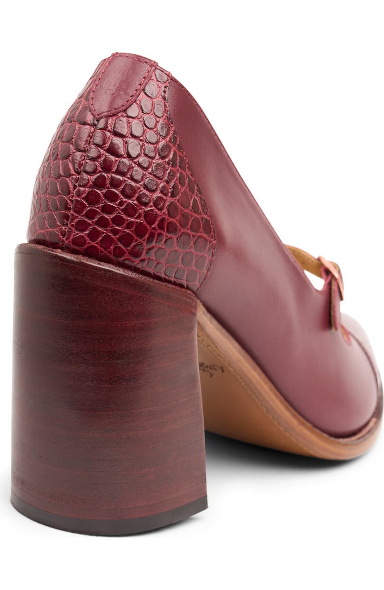 The Office of Angela Scott Miss Eliza Mary Jane Pointed Cap Toe Pump, Alternate, color,