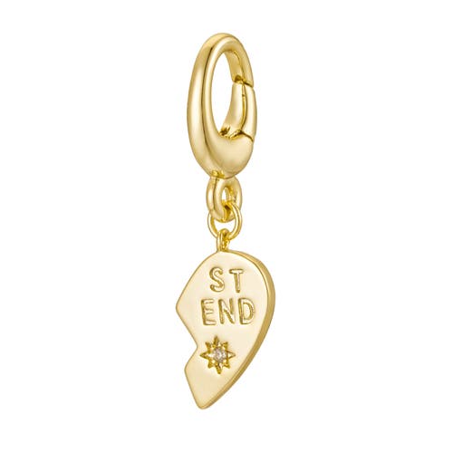 Untamed Petals Best Friends Charm In Gold