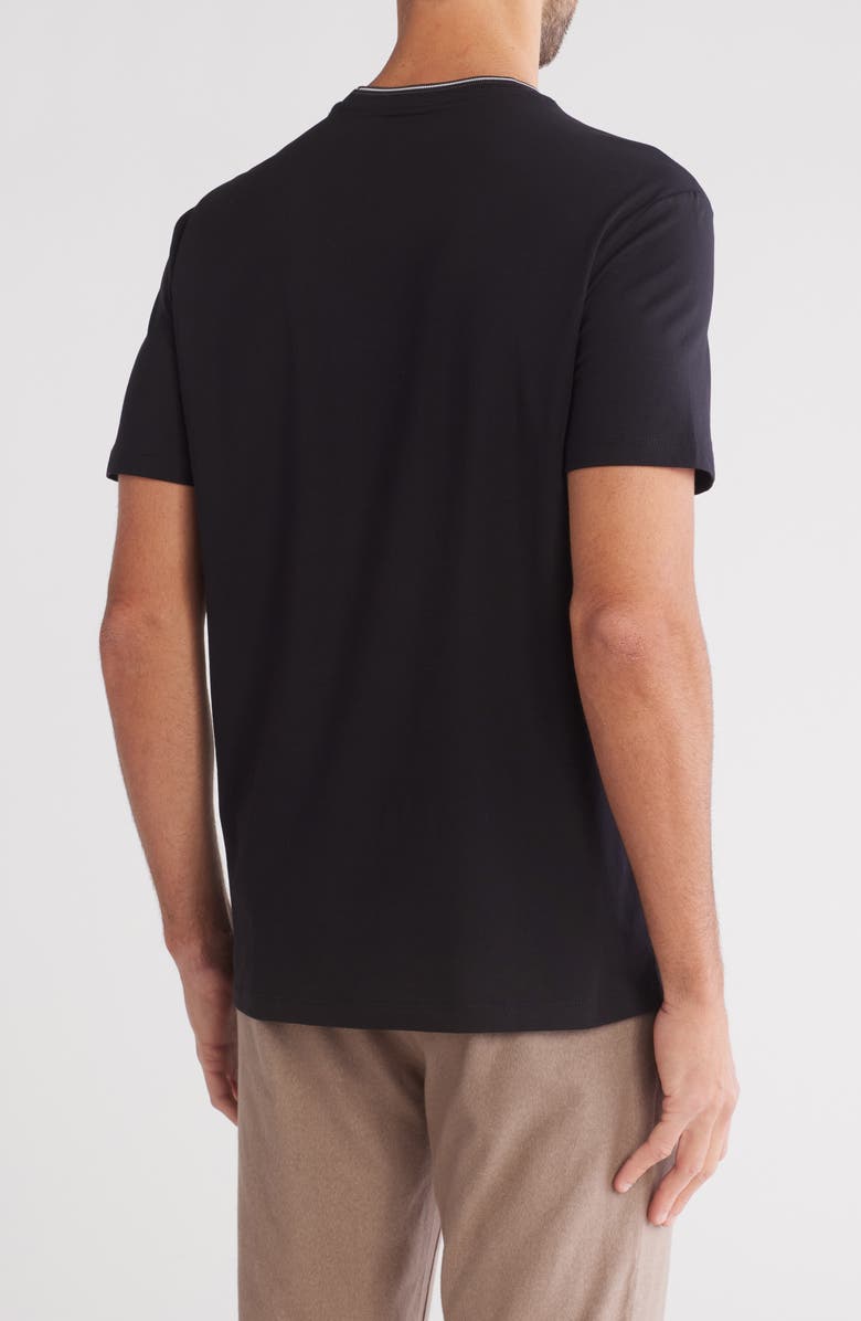 Calvin Klein Tip Ringer T-Shirt, Alternate, color,