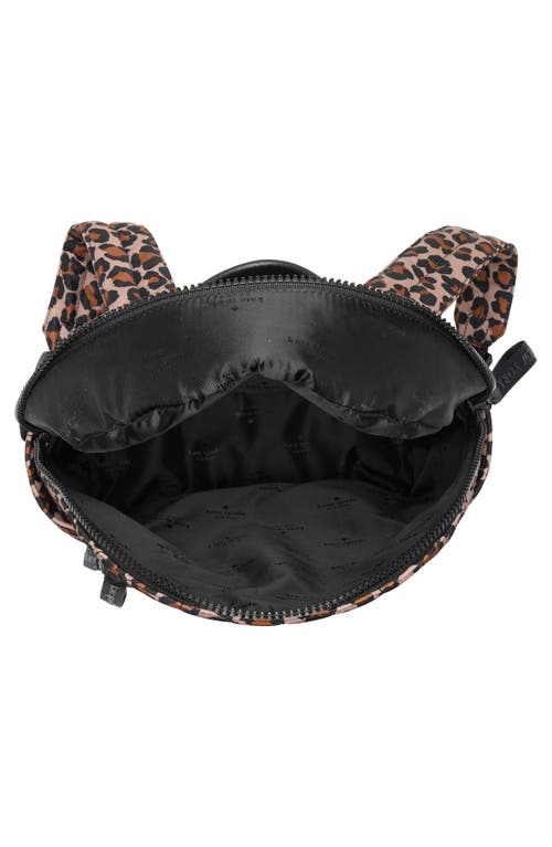 Kate Spade New York Camden Quilted Large Leopard Backpack In Multi