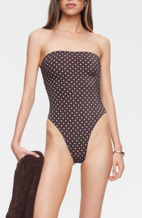 Gigi Bandeau One-Piece Swimsuit