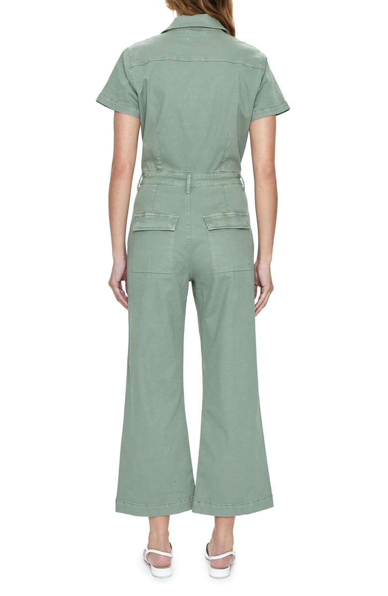 Pistola Makenna Stretch Cotton Utility Jumpsuit, Alternate, color, Calvary Olive