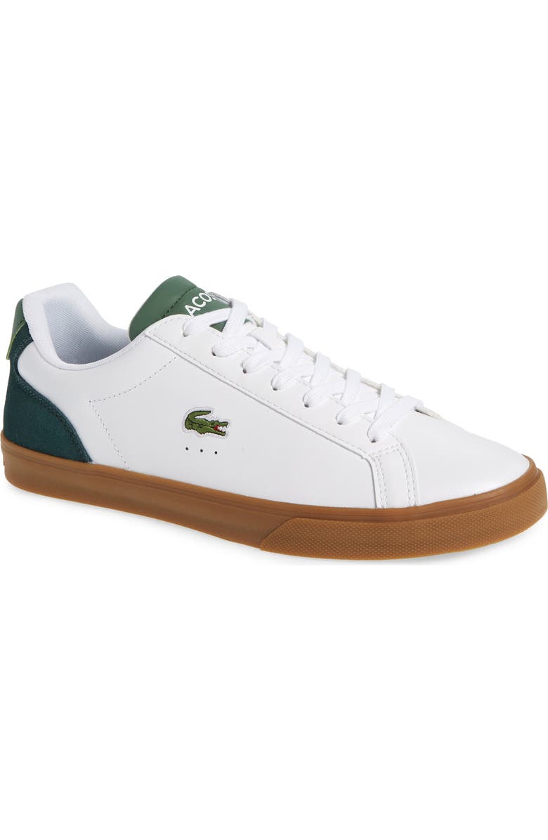 Lacoste Lerond Pro Sneaker, Main, color, White/ Gum