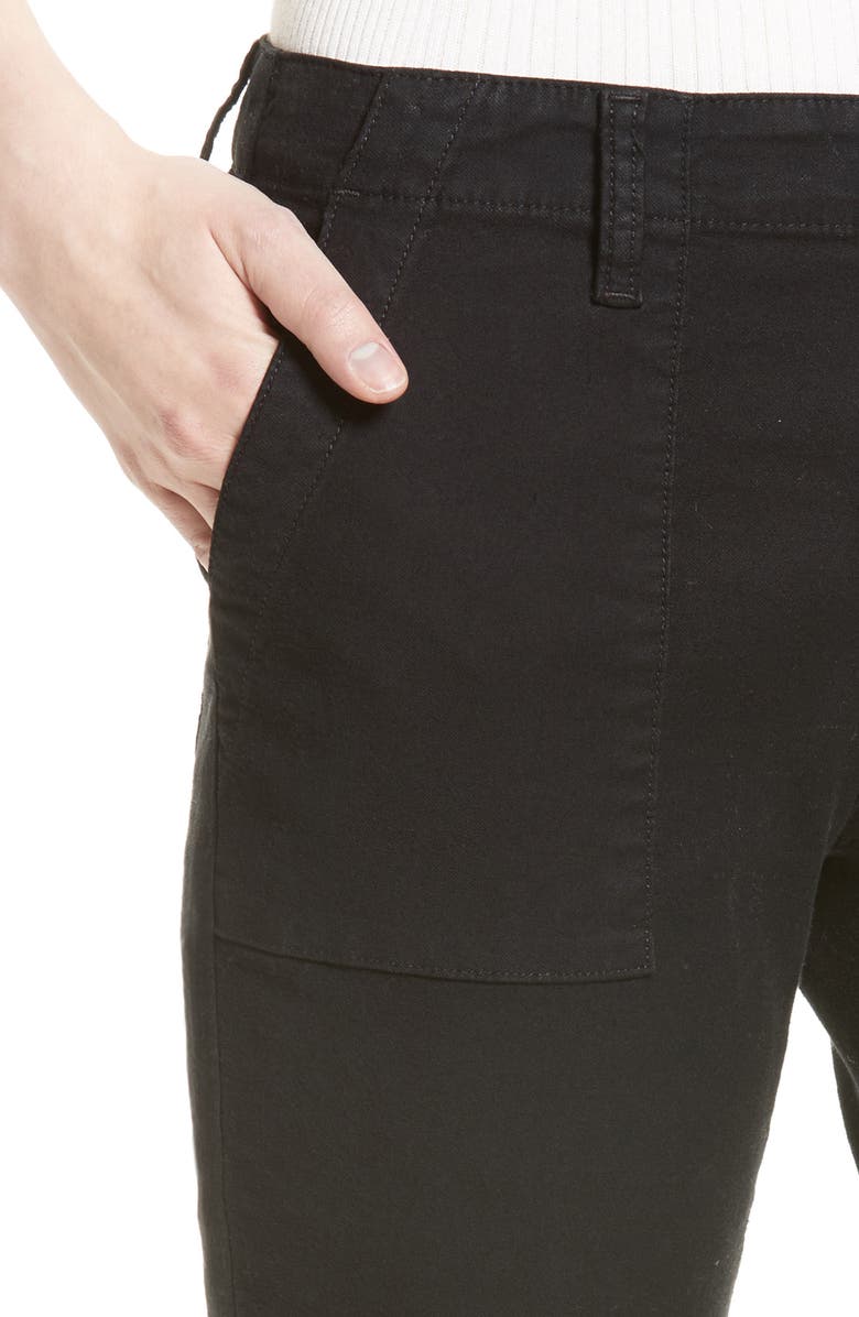 Joie Painter Cotton & Linen Pants, Alternate, color, 