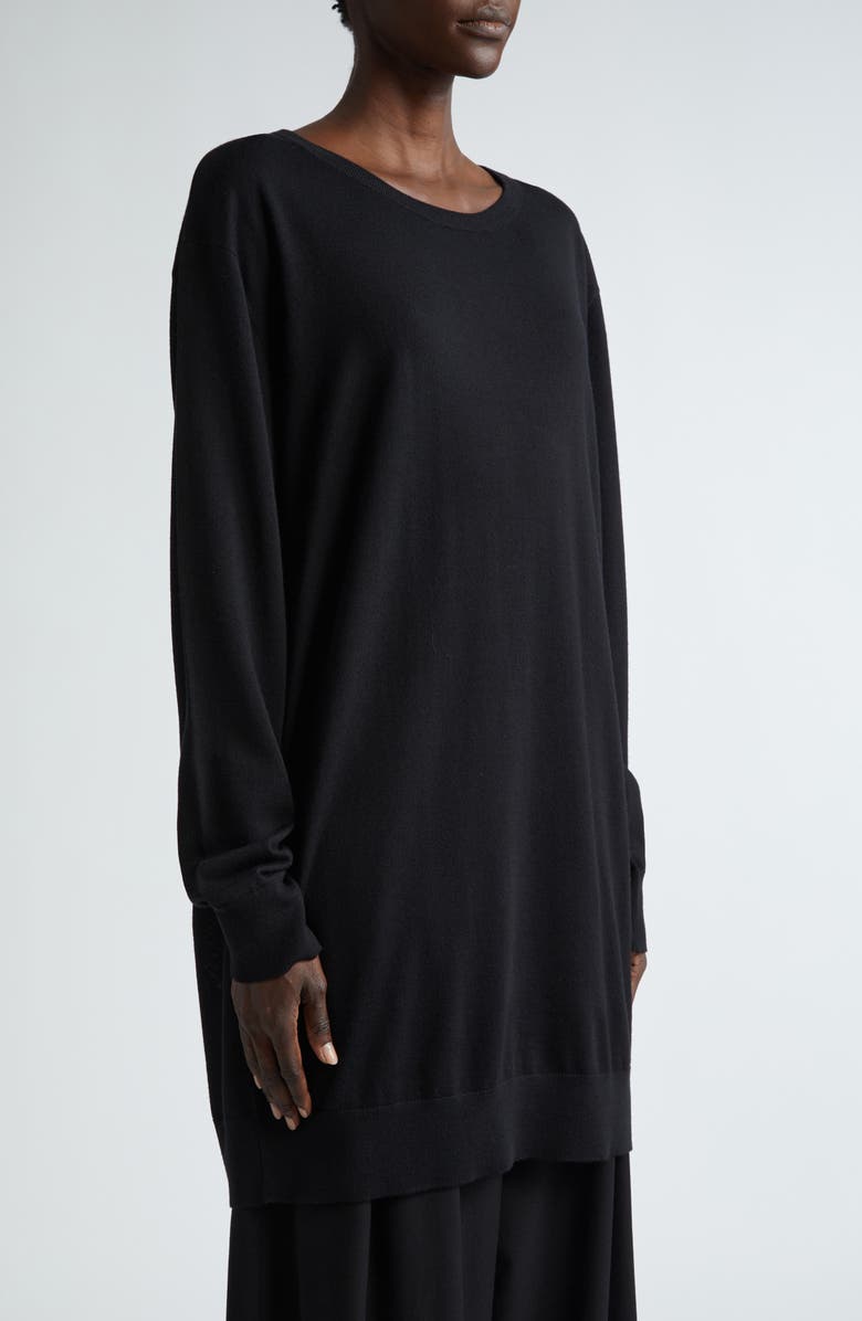 Dries Van Noten Tammy Elongated Wool Sweater, Alternate, color,