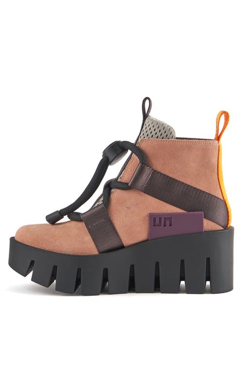 United Nude Grip Nomad Lo Platform Lug Bootie In Canyon