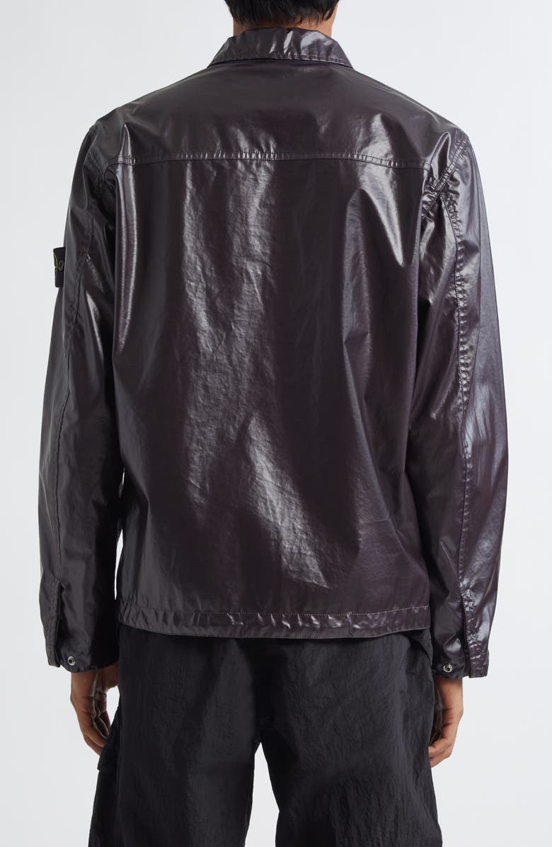 Stone Island Coated Cotton Shirt Jacket, Alternate, color, 