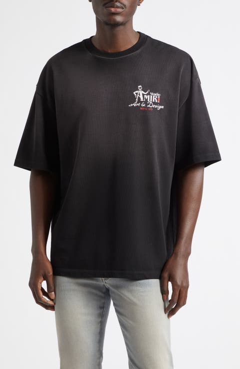 Oversize Studio Embroidered Skate T-Shirt