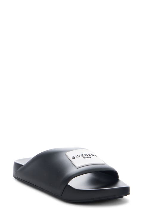 Label Slide Sandal (Women)