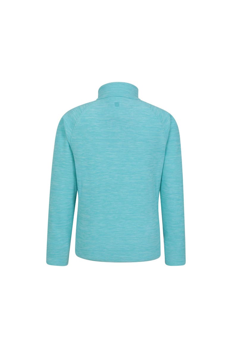 Childrens/Kids Snowdonia Half Zip Fleece Top, Alternate, color, Turquoise