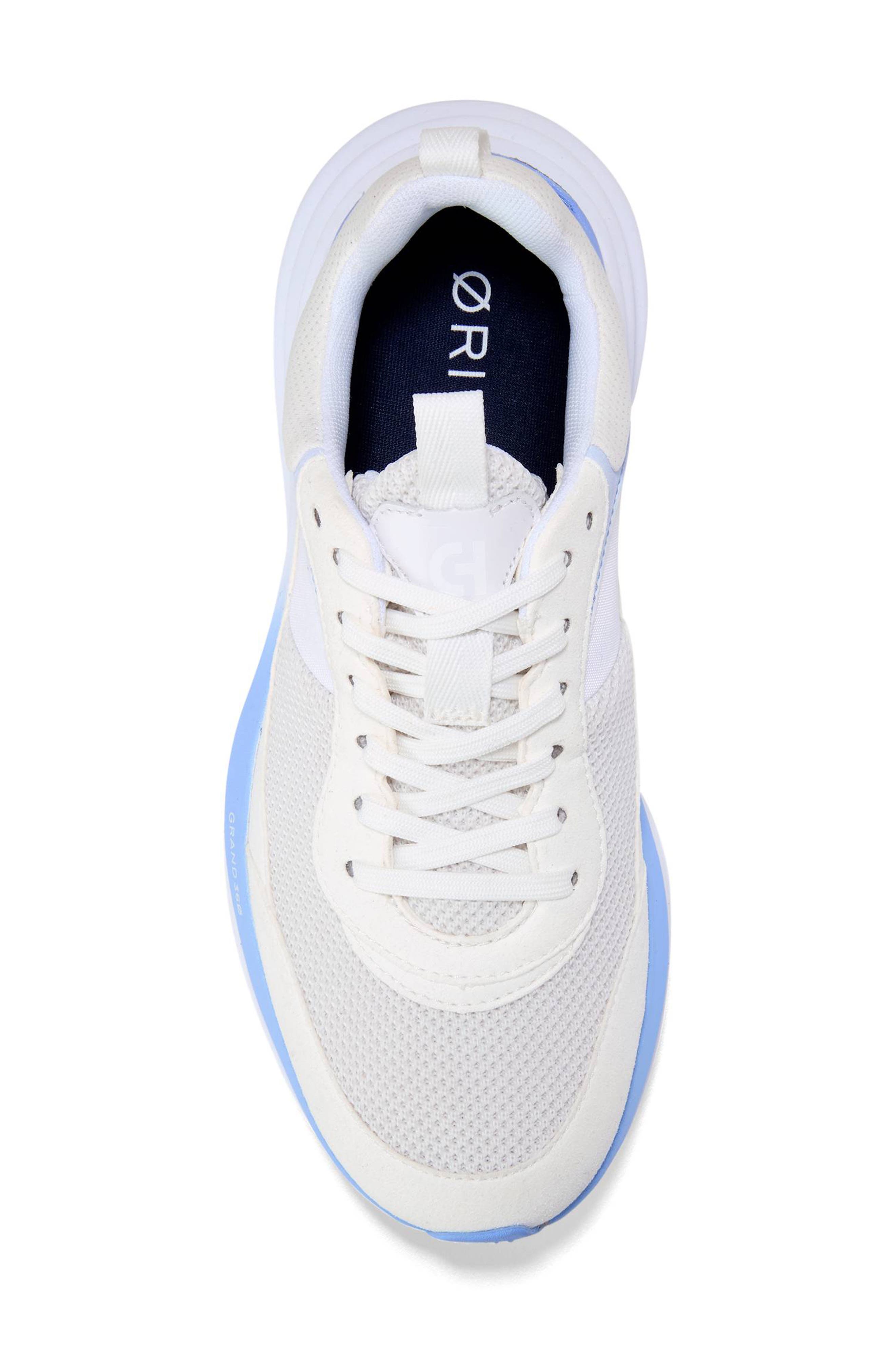 ØriginalGrand Quadstreak Running Shoe, Alternate, color, WHITE/ HYDRANGEA/ WHITE