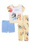Bluey Fitted 3-Piece Pajama Set