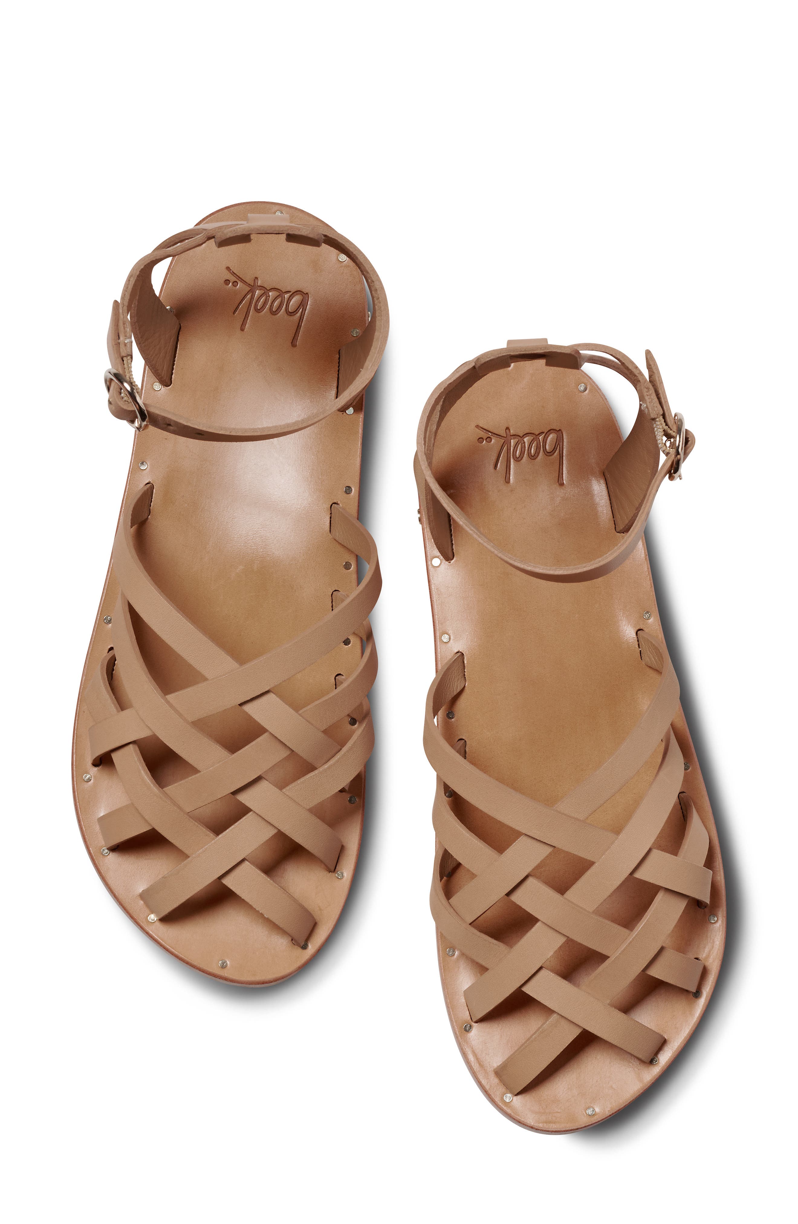 Beek Merlin Ankle Strap Sandal, Alternate, color, Honey