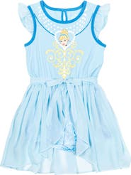 Disney Frozen Cosplay Skirt Overlay Romper