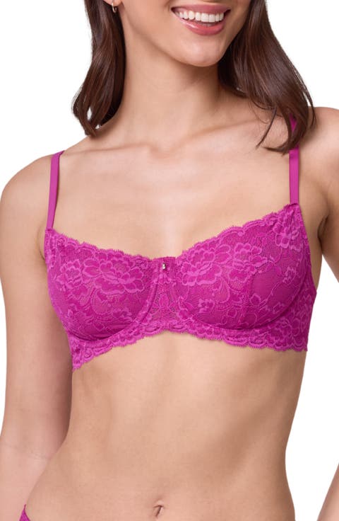 Flirt Lace Underwire Demi Bra