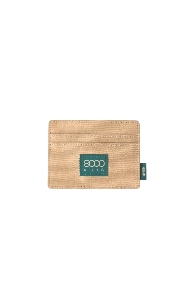 Skinny Hemp Wallet, Main, color, Beige
