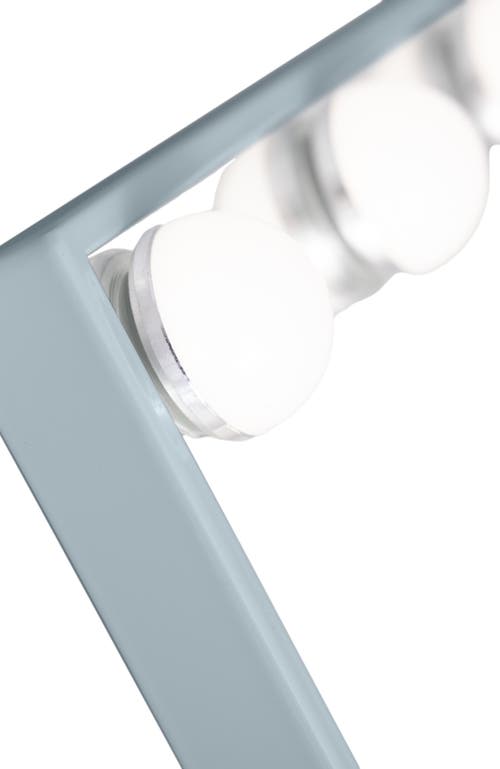 Zadro Medium Vertical Hollywood Makeup Mirror With Lights In French Blue