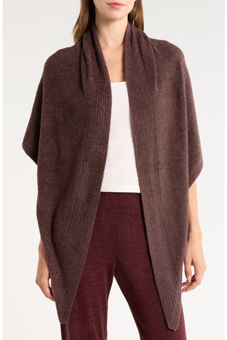 CozyChic Lite® Ribbed Collar Wrap, Main, color, UMBER