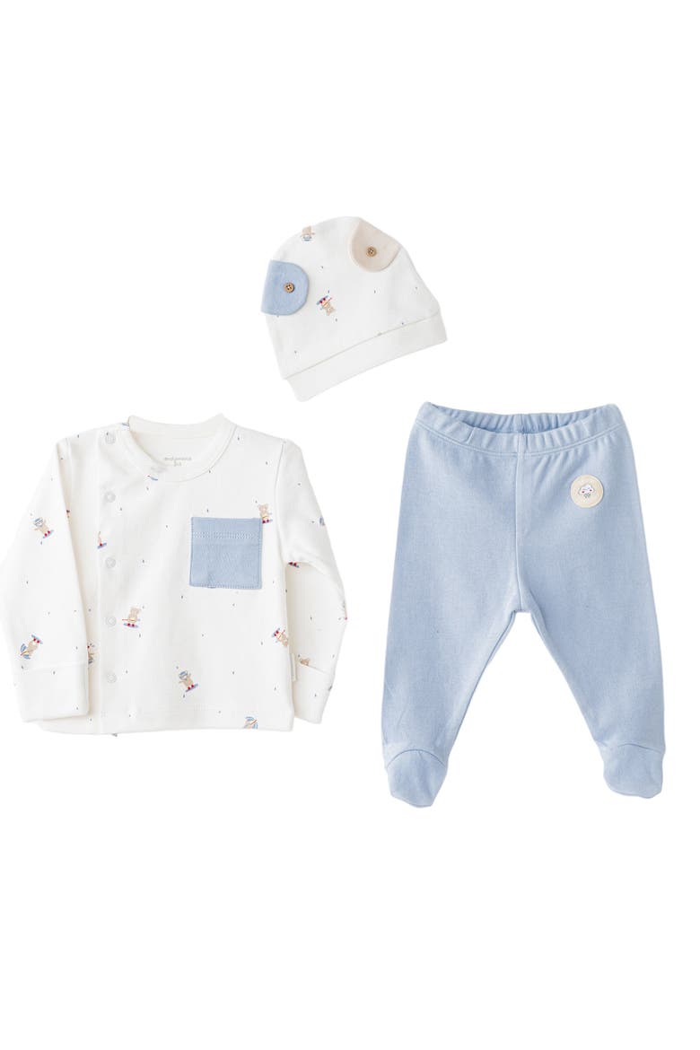Bear Cub Sleep Set, Main, color, White