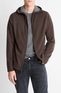 Vince Cashmere Zip Hoodie Sweater