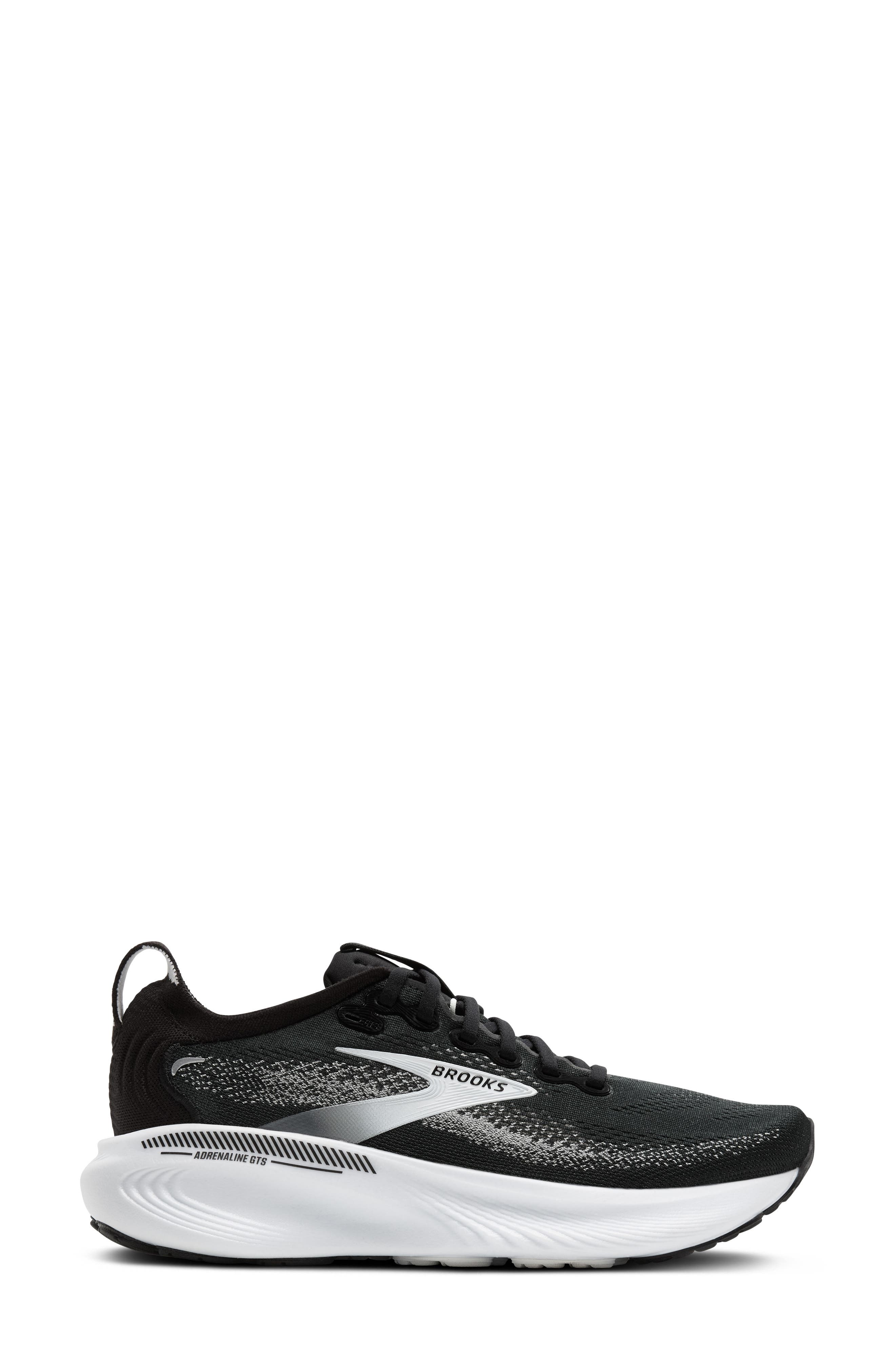 Adrenaline GTS 25 Running Shoe, Alternate, color, BLACK/ GREY/ WHITE