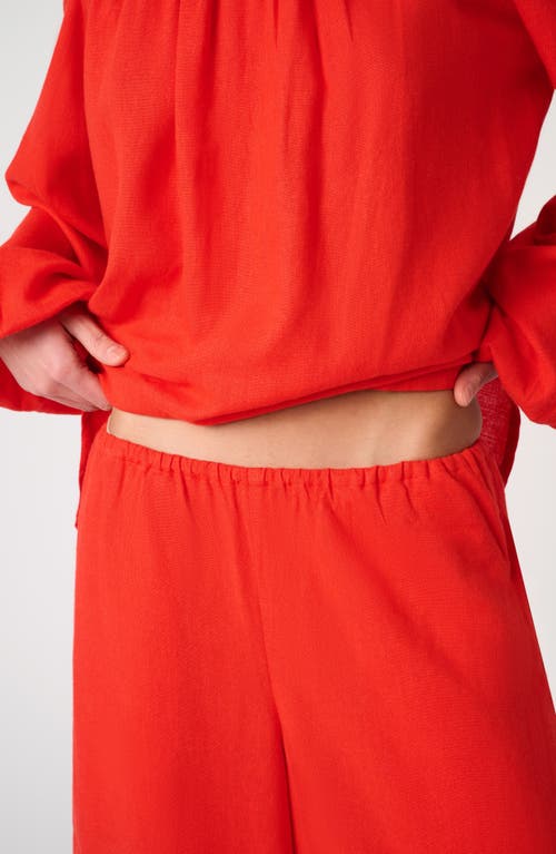 Weworewhat Wide Leg Woven Pants