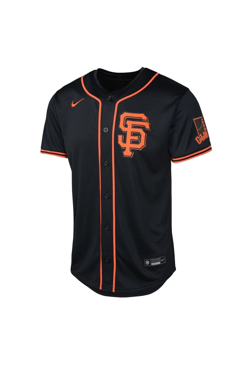 Youth Nike Rafael Devers Black San Francisco Giants Limited Jersey, Alternate, color, Black