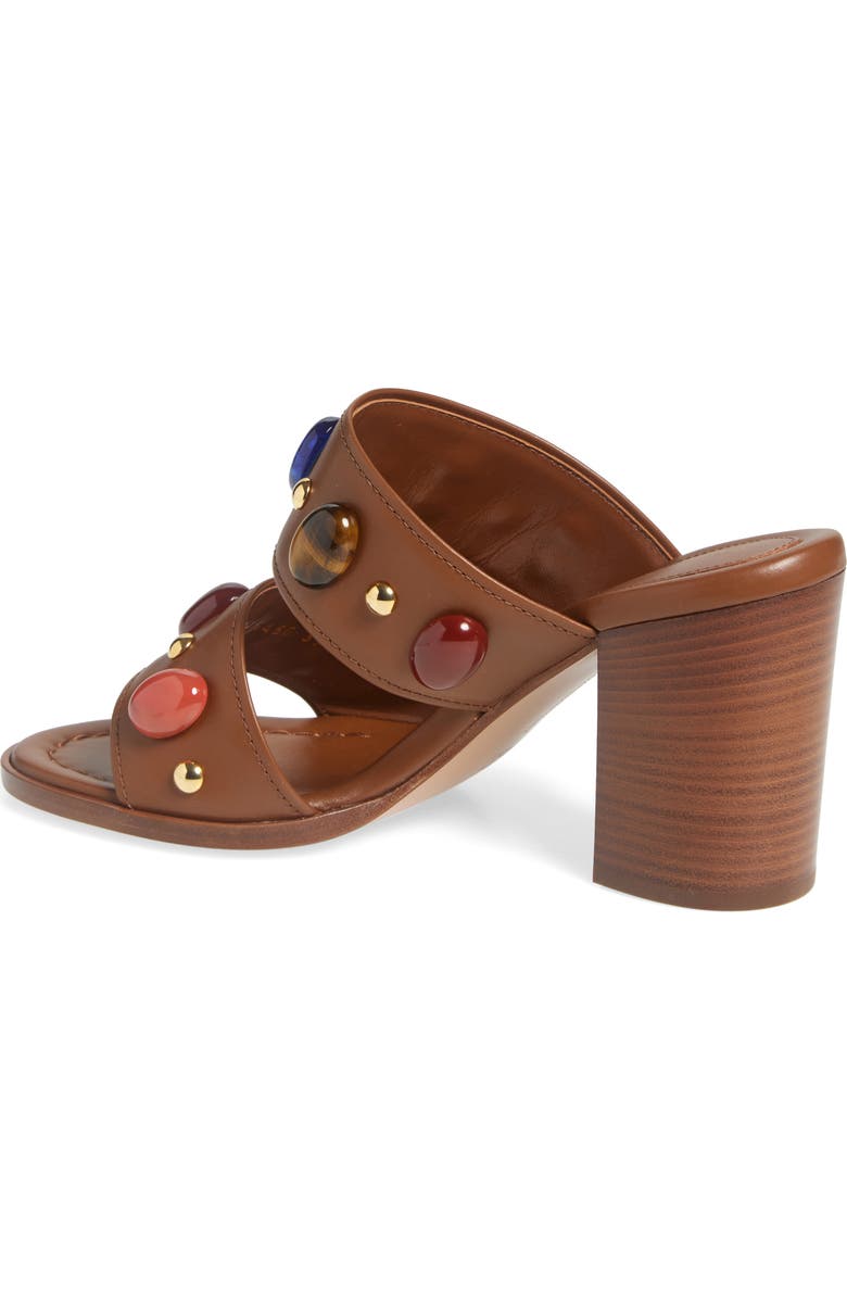 Gianvito Rossi Pebble Crystal Embellished Sandal, Alternate, color,