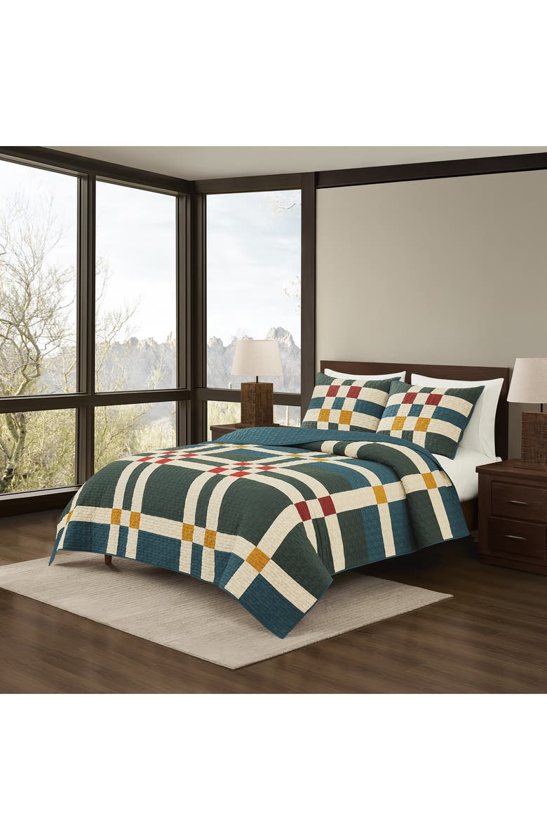 Pendleton Four Square Quilt & Shams Set, Alternate, color, 