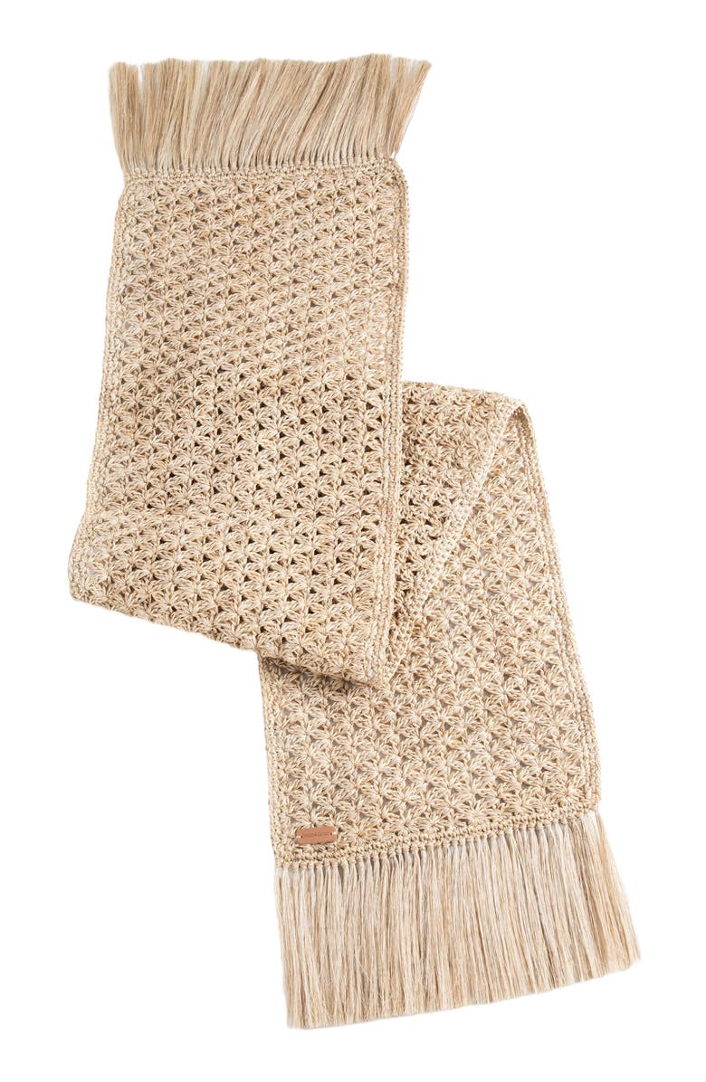 Tallo de Olivo Fique Knots Table Runner, Alternate, color, Natural