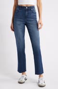 1822 Denim Magic Waistband High Waist Straight Leg Jeans