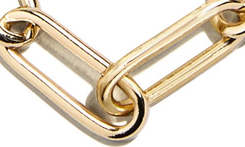 Baublebar Hera Paperclip Link Phone Chain In Gold