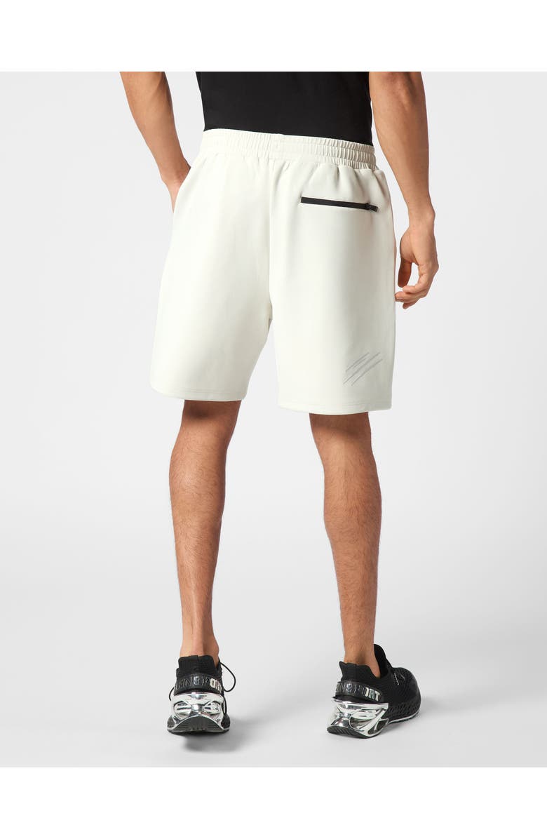 PLEIN SPORT Technical Loose Fit Jogging Shorts, Alternate, color, Grey