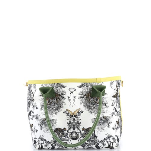 Pre-owned Hermes  Hermes Petit H So Tote Printed Canvas In Multi