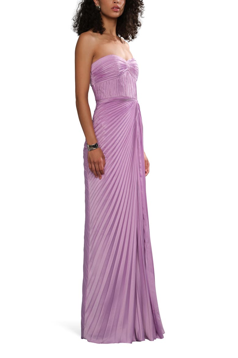 Joyceann sweetheart gown, Alternate, color, Pink Hyacinth
