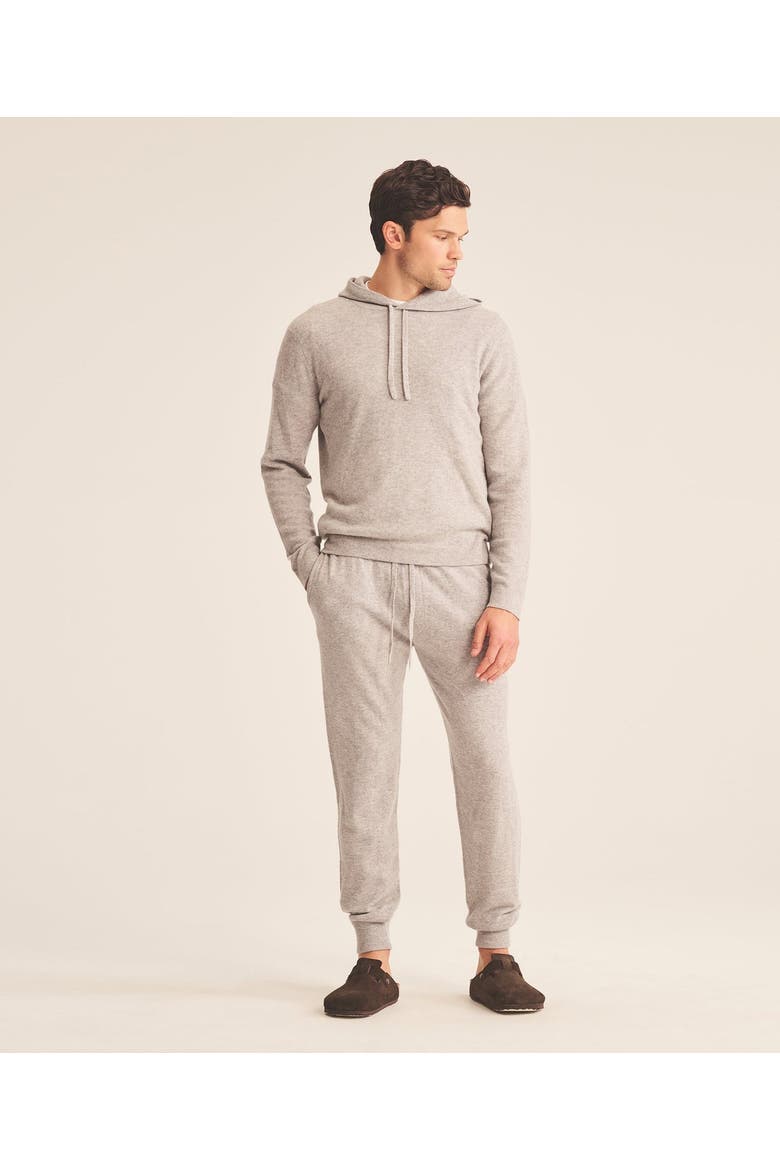 Signature Cashmere Jogger, Alternate, color, Cement