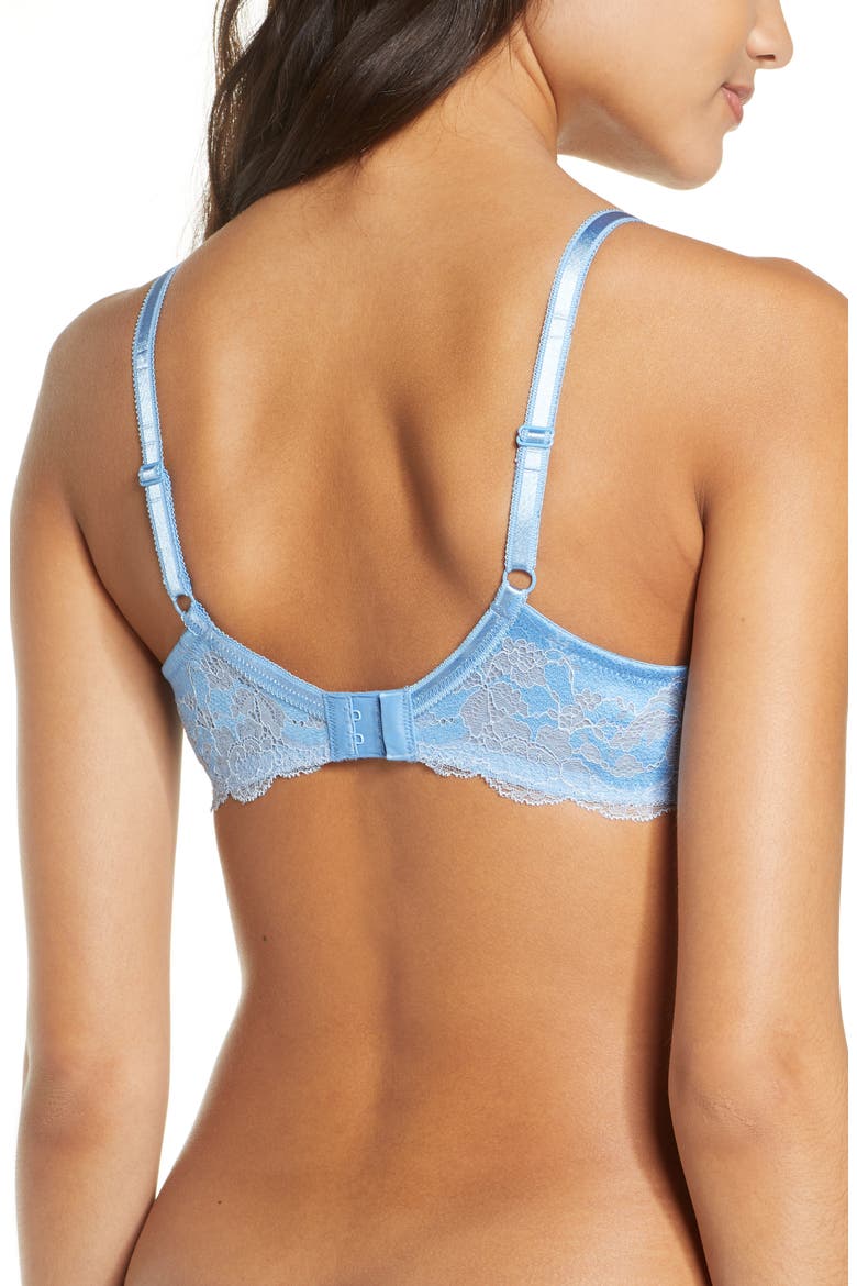 Lace Affair Underwire Contour Bra, Alternate, color, LICHEN/CAS
