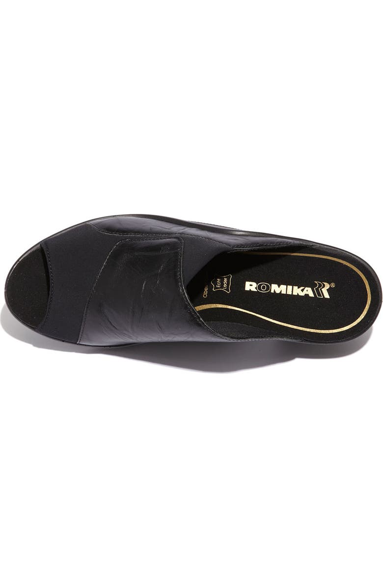 Romika<sup>®</sup> 'Mokasetta' Mule, Alternate, color, Black