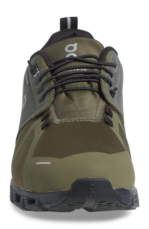 On Cloud 5 Waterproof Running Shoe In Green